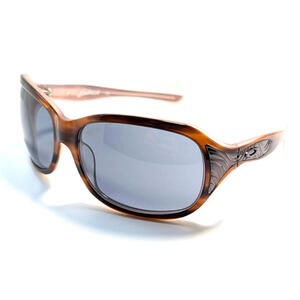 Oakley EMBRACE Wrap Sunglasses Brown Tortoise Size: 60-16-120mm Chunky Frames
